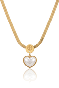Çelik Kolye GOLD45cm
