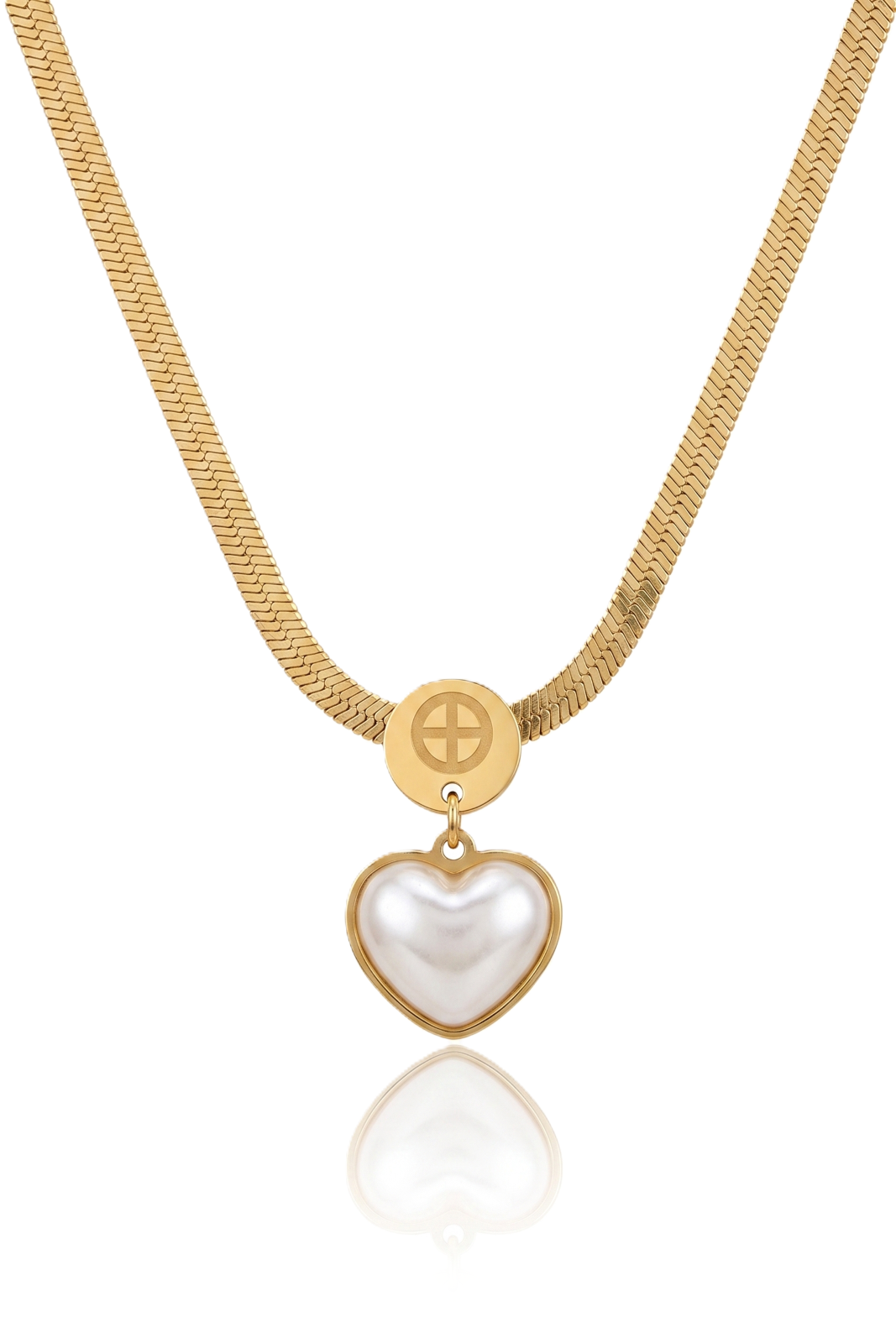 Çelik Kolye GOLD45cm