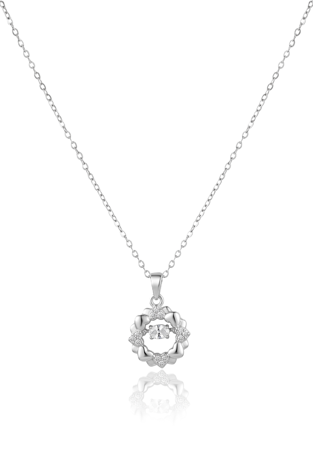 Çelik Kolye SILVER 45cm