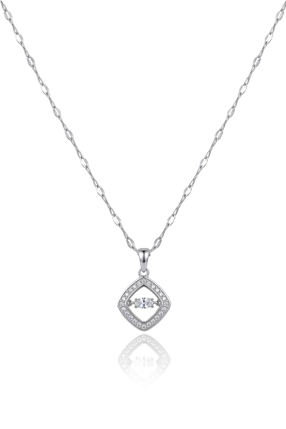 Çelik Kolye SILVER 45cm