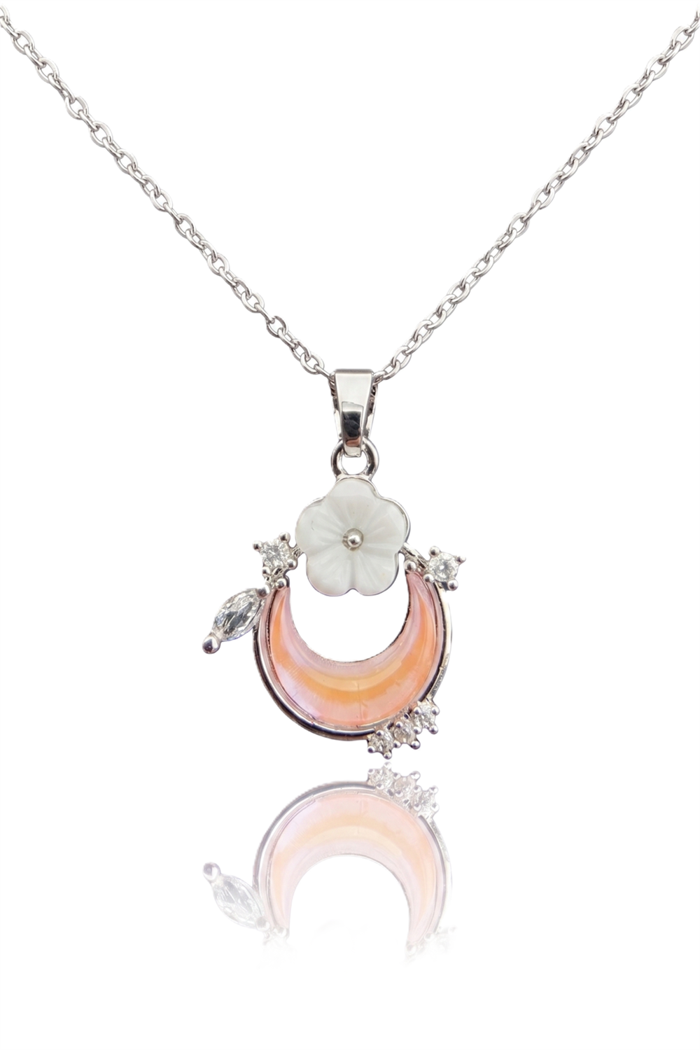 Çelik Kolye SILVER 45cm