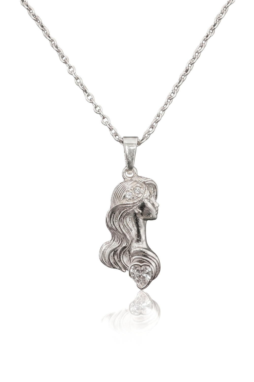 Çelik Kolye SILVER 45cm