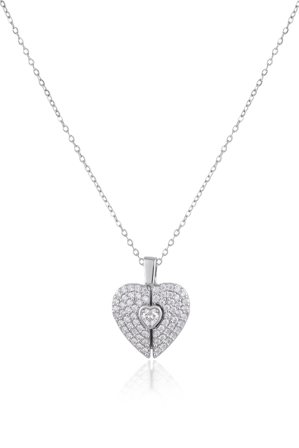 Çelik Kolye SILVER 45cm