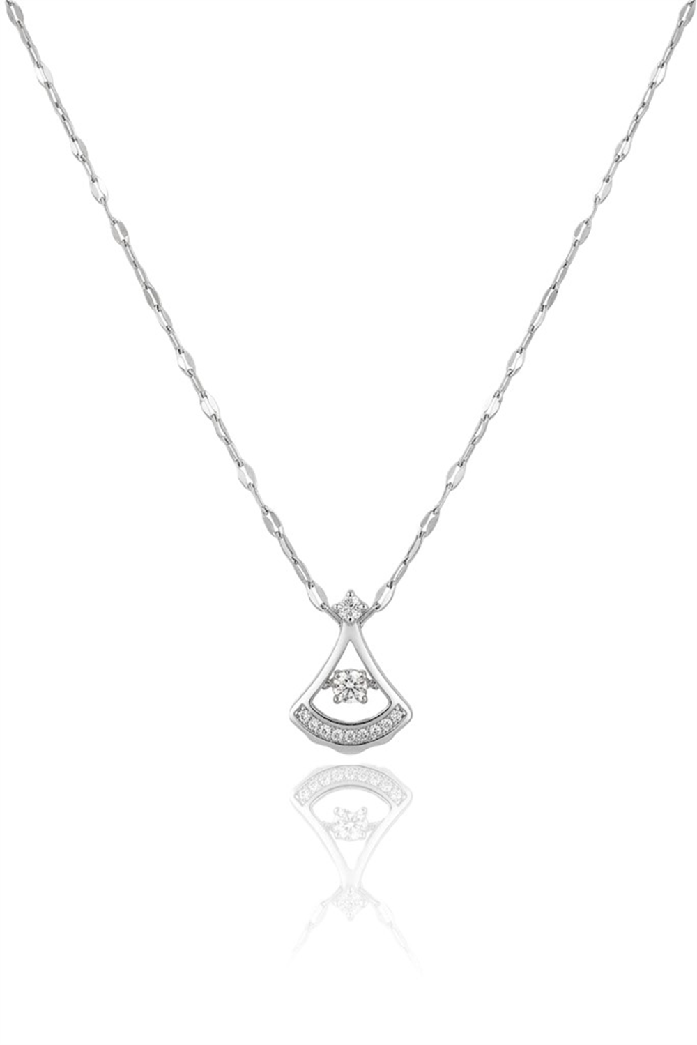 Çelik Kolye SILVER 45cm
