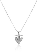 Çelik Kolye SILVER 45cm