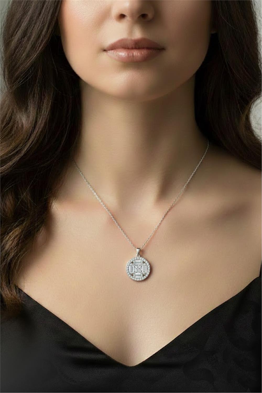 Steel Necklace Silver 45cm