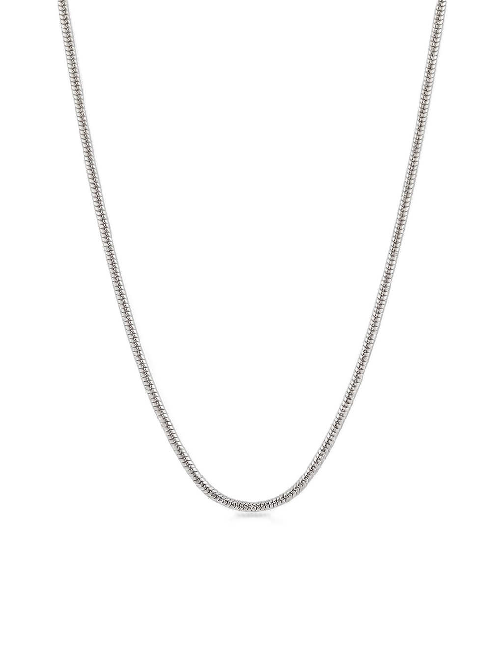 Çelik Kolye SILVER 45cm