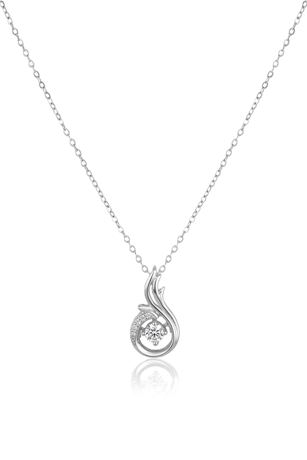 Çelik Kolye SILVER 45cm