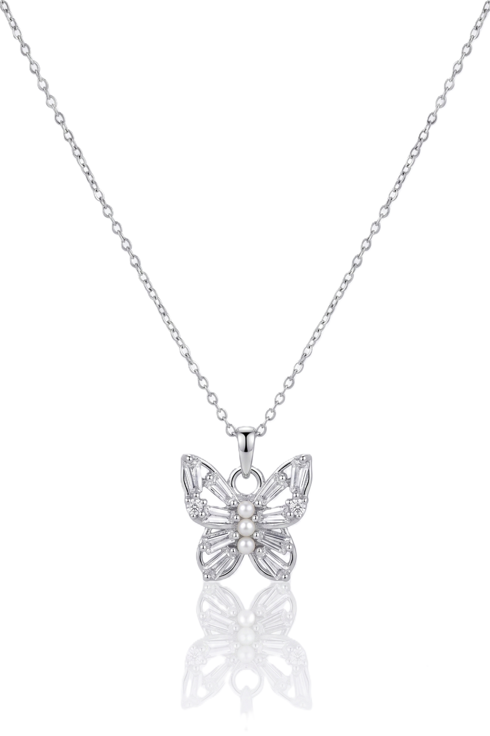 Çelik Kolye SILVER 45cm