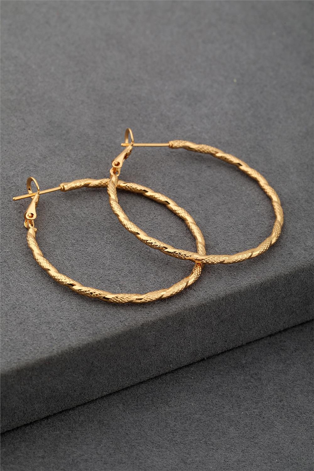 Steel Earring GOLD