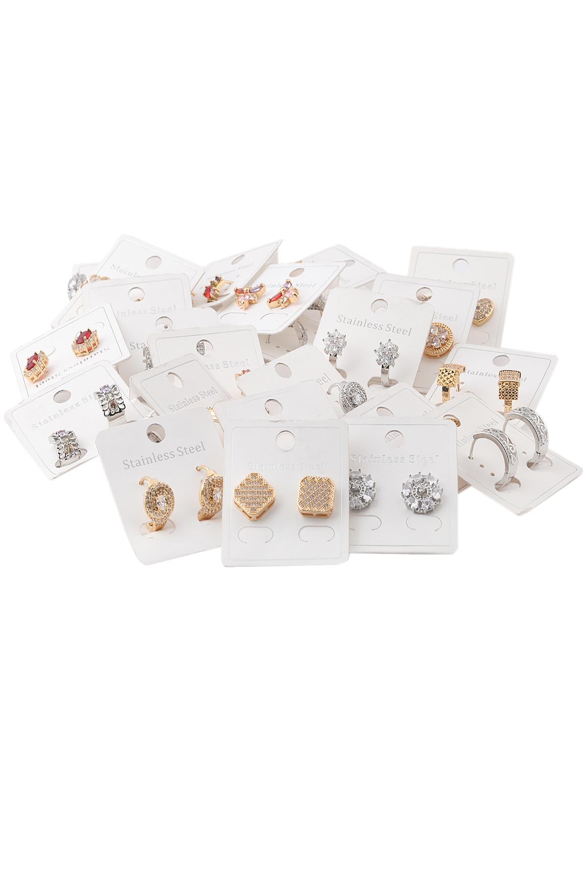 Steel Earring Mix (24 pcs)
