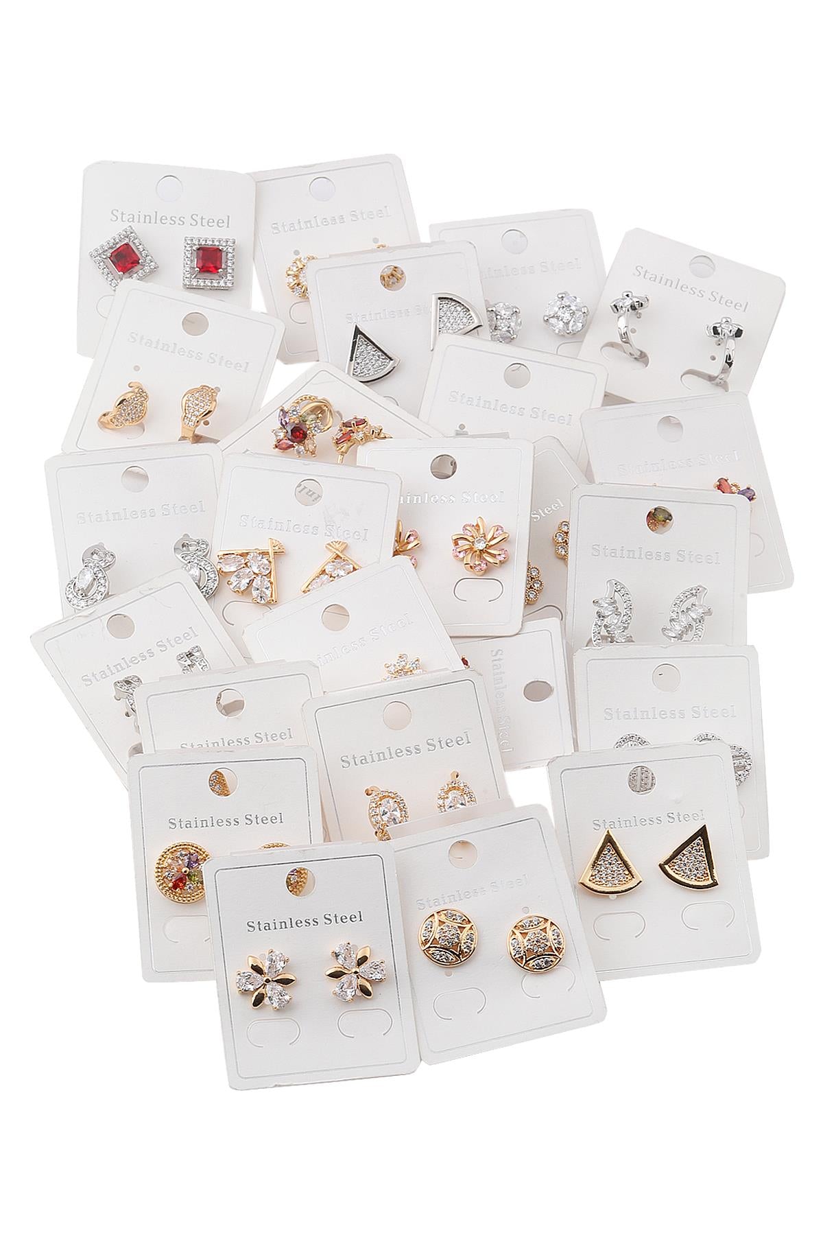 Steel Earring Mix (24 pcs)