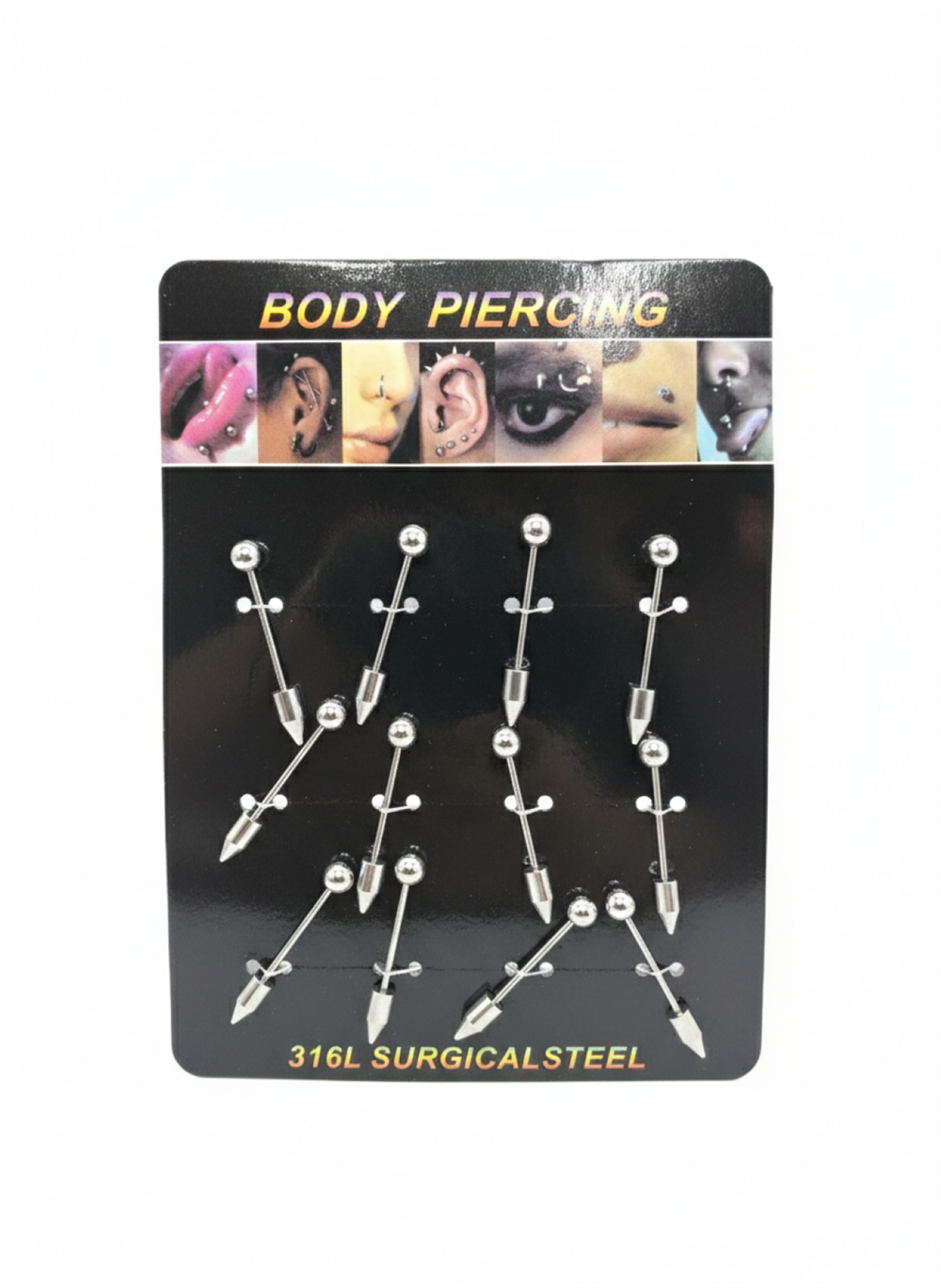 Çelik Piercing 12 Adet
