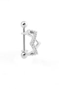 Çelik Tragus Silver