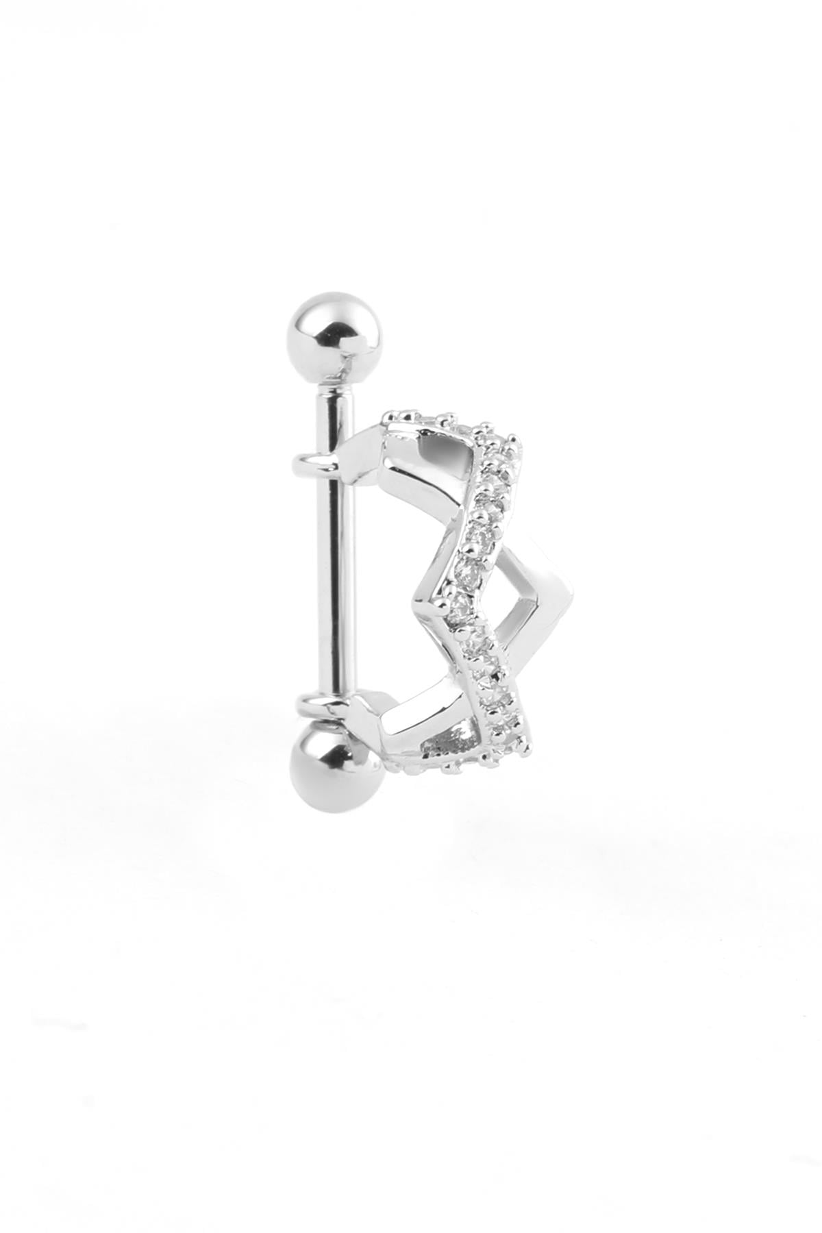 Çelik Tragus Silver