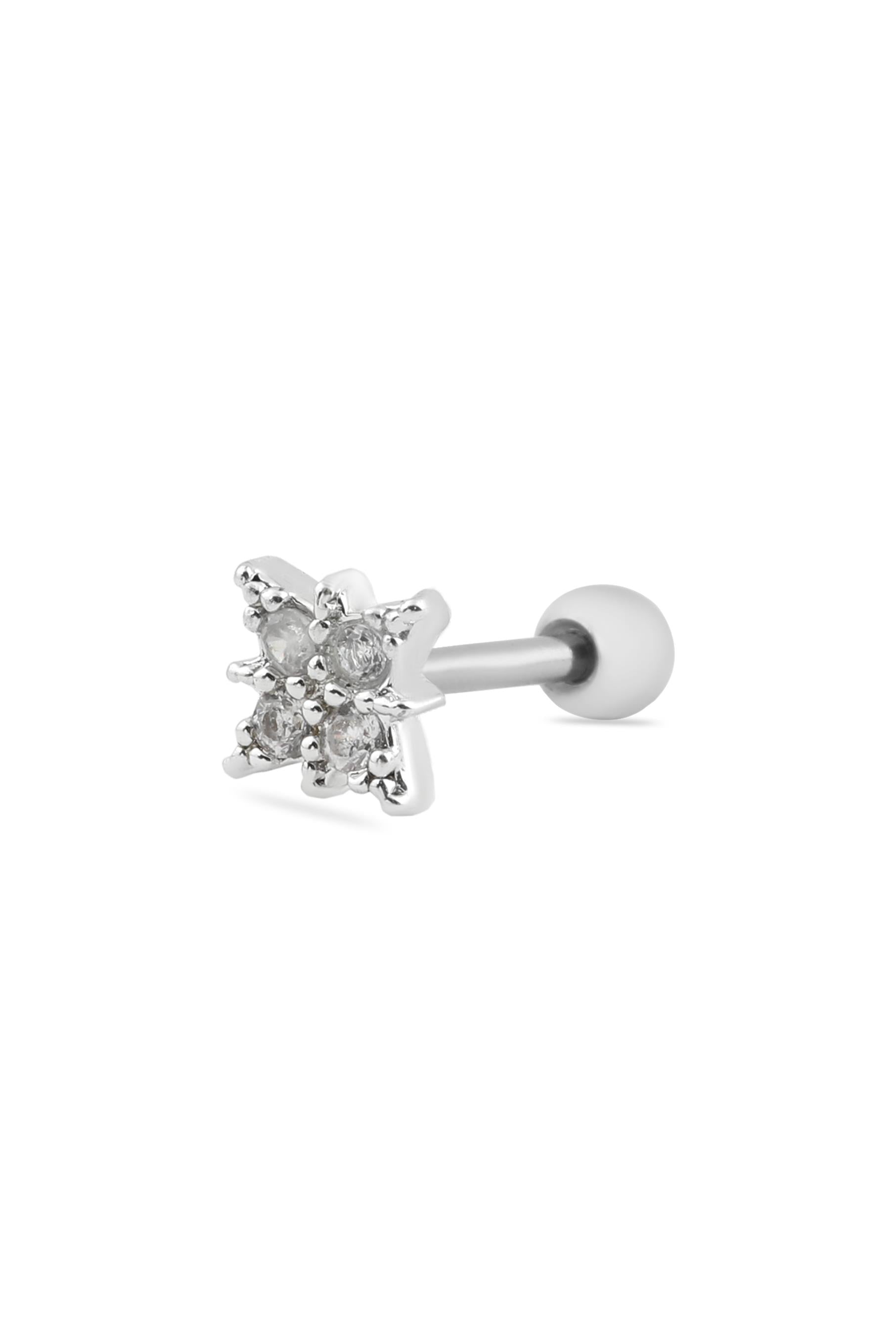 Çelik Tragus Silver