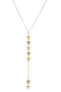Çelik Y Kolye GOLD 45cm