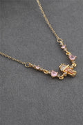 Çelik Y Kolye GOLD 45cm
