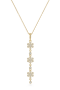 Çelik Y Kolye GOLD 45cm