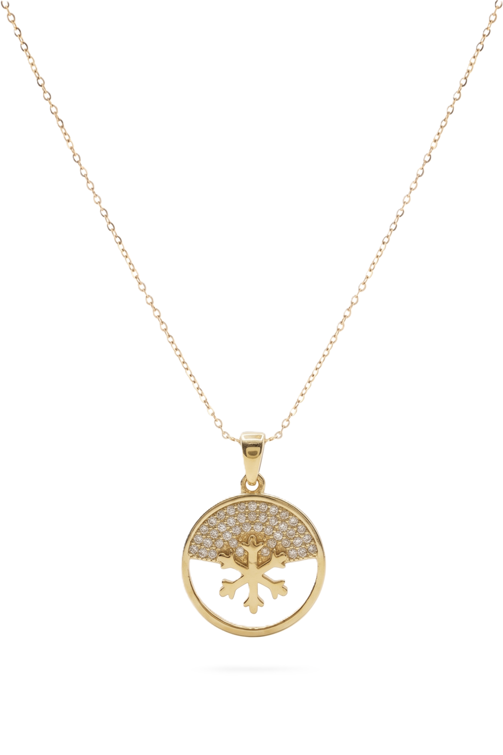 Çelik Kolye GOLD 45cm