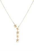 Çelik Y Kolye GOLD 45cm