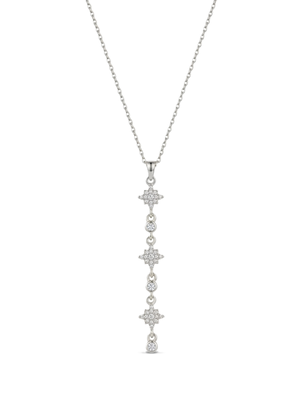 Çelik Y Kolye SILVER 45cm