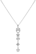 Çelik Y Kolye SILVER 45cm