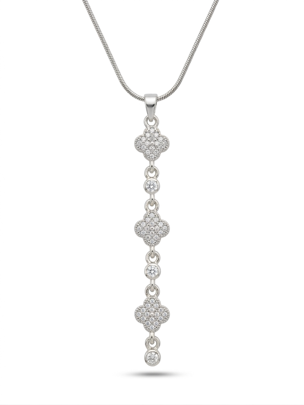 Çelik Y Kolye SILVER 45cm