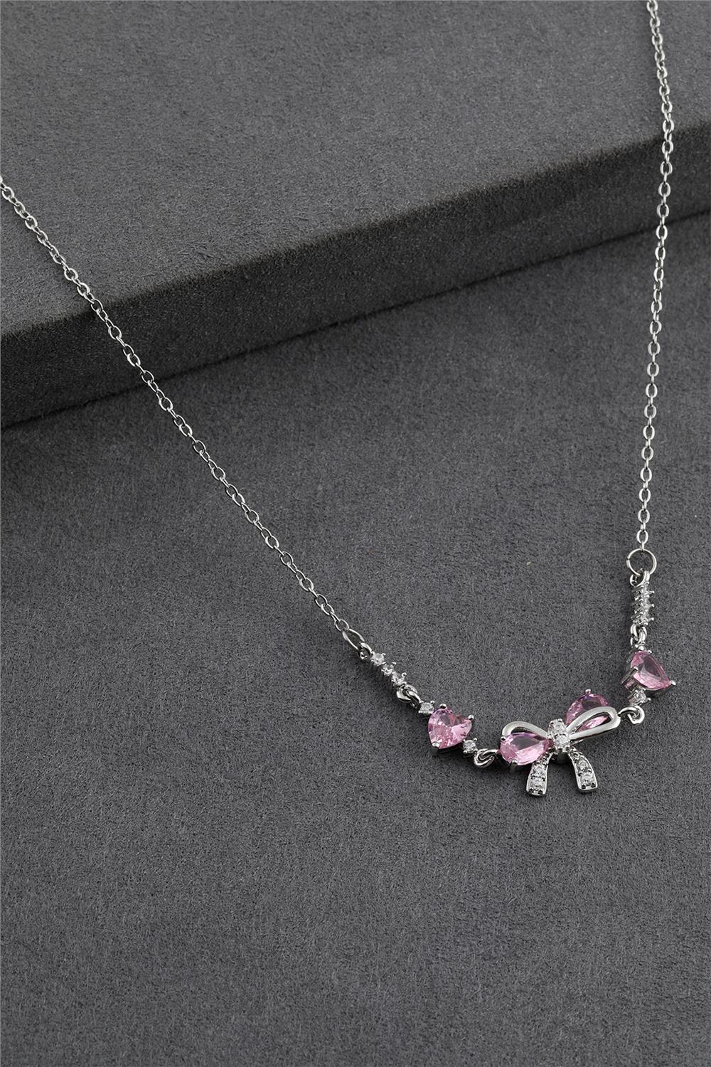 Çelik Y Kolye SILVER 45cm