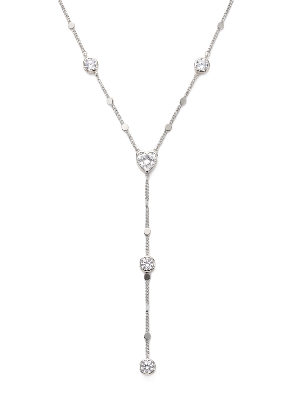 Çelik Y Kolye SILVER 45cm