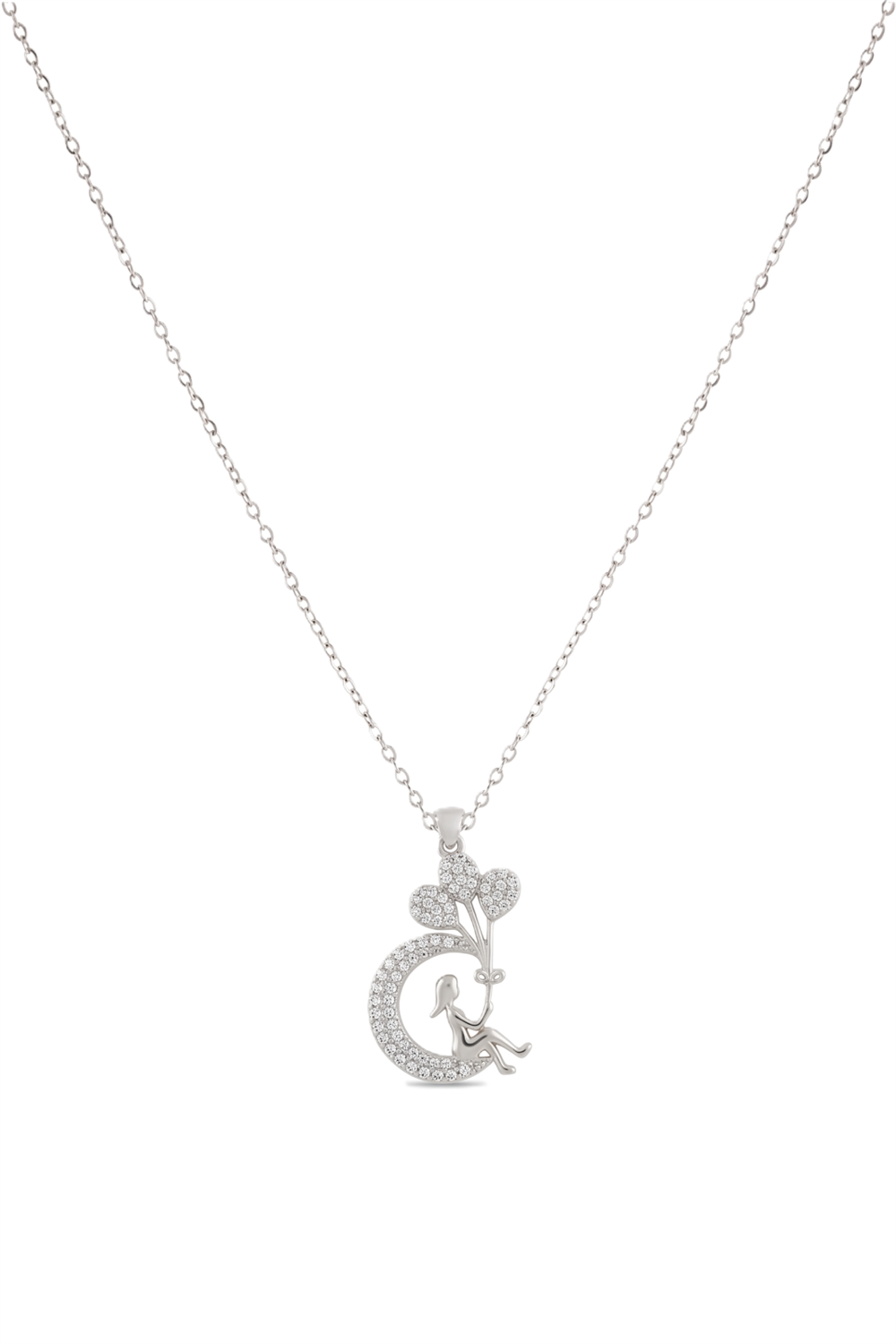 Çelik Kolye SILVER 45cm