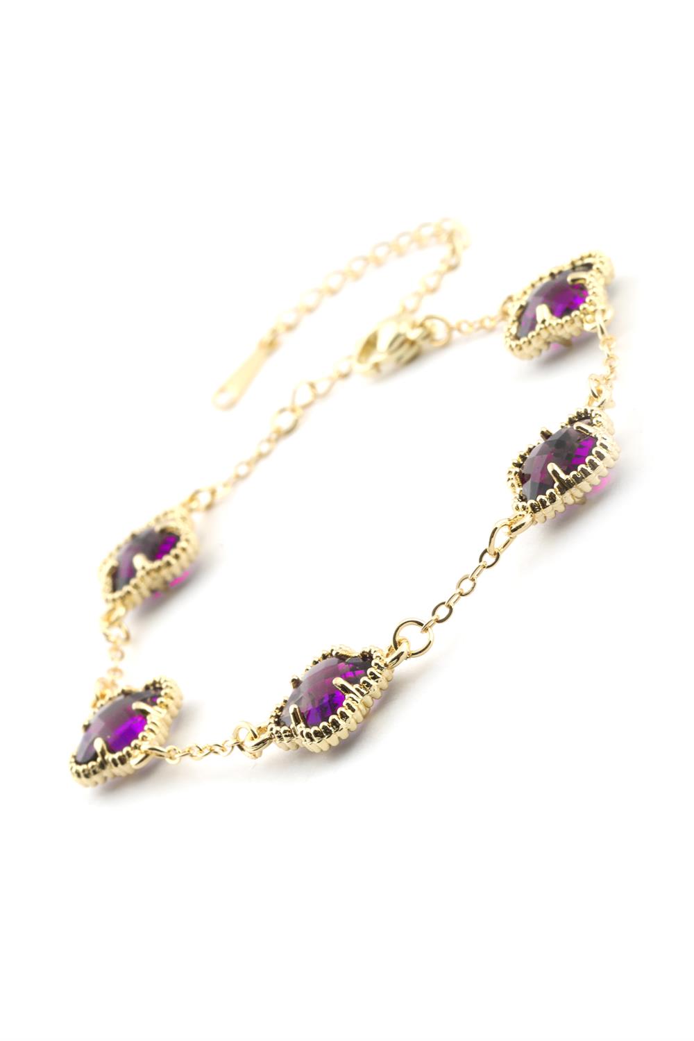 Steel Clover Bracelet GOLD