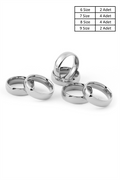 Çelik Yüzük Silver 12Li Paket 4 Boy