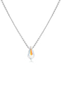 Çelik Zirkon Kolye Silver 45 cm