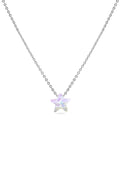 Yıldız Çelik Zirkon Kolye Silver 45 cm