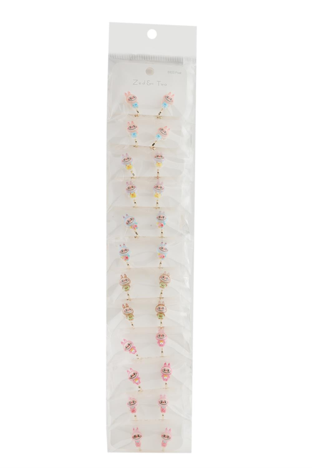 Kids Clip-On Earring 12-Piece
