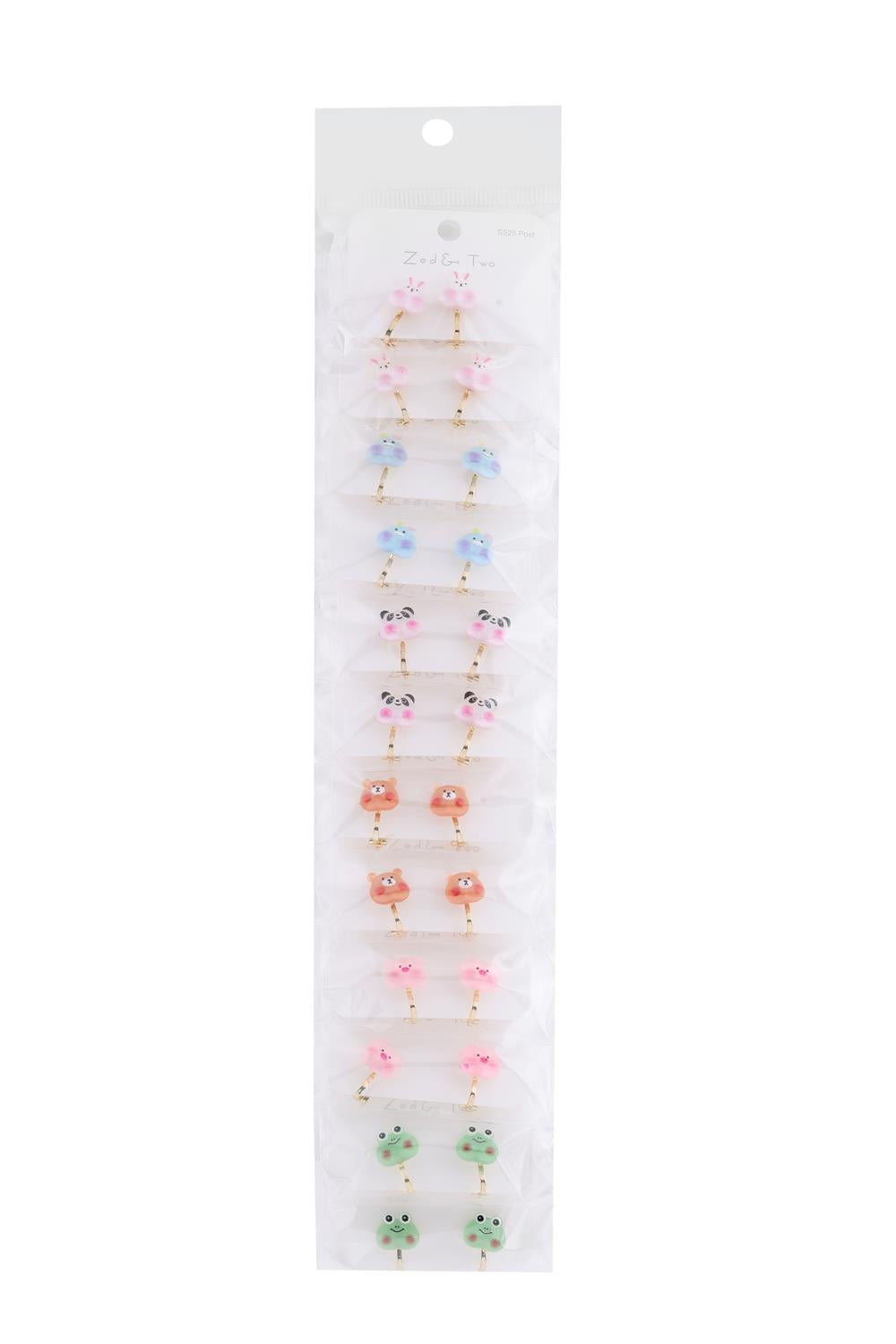 Kids Clip-On Earring 12-Piece