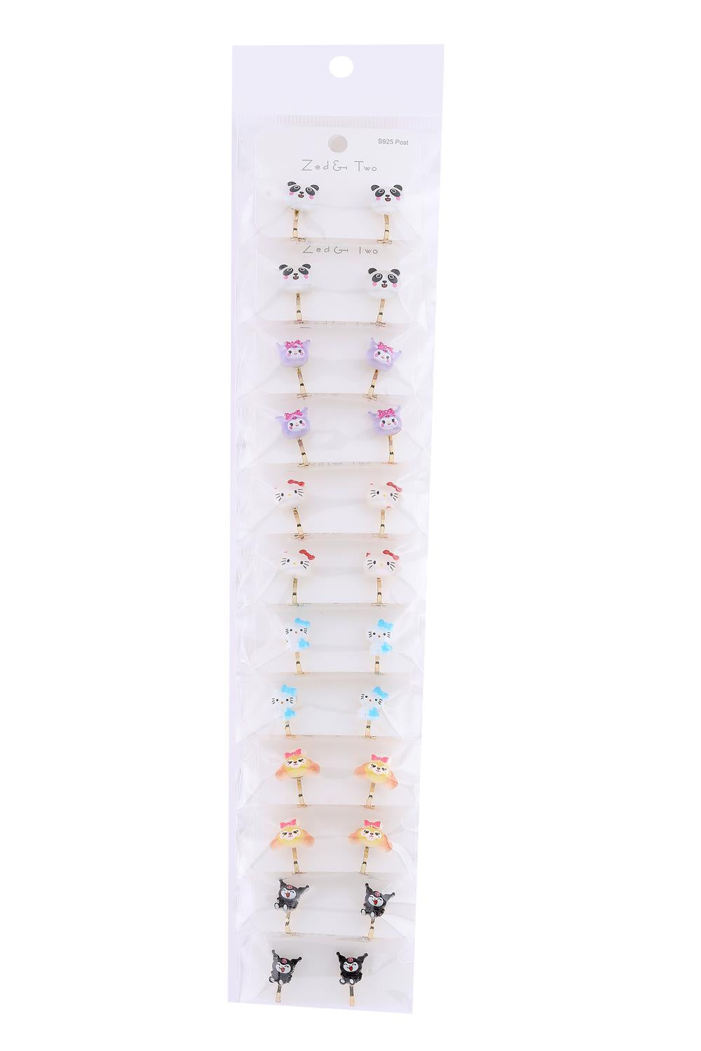 Kids Clip-On Earring 12-Piece