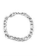 Erkek Çelik Bileklik SILVER 19cm