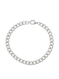Erkek Çelik Bileklik SILVER 19cm