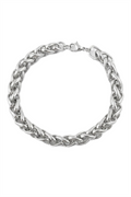Erkek Çelik Bileklik SILVER 19cm