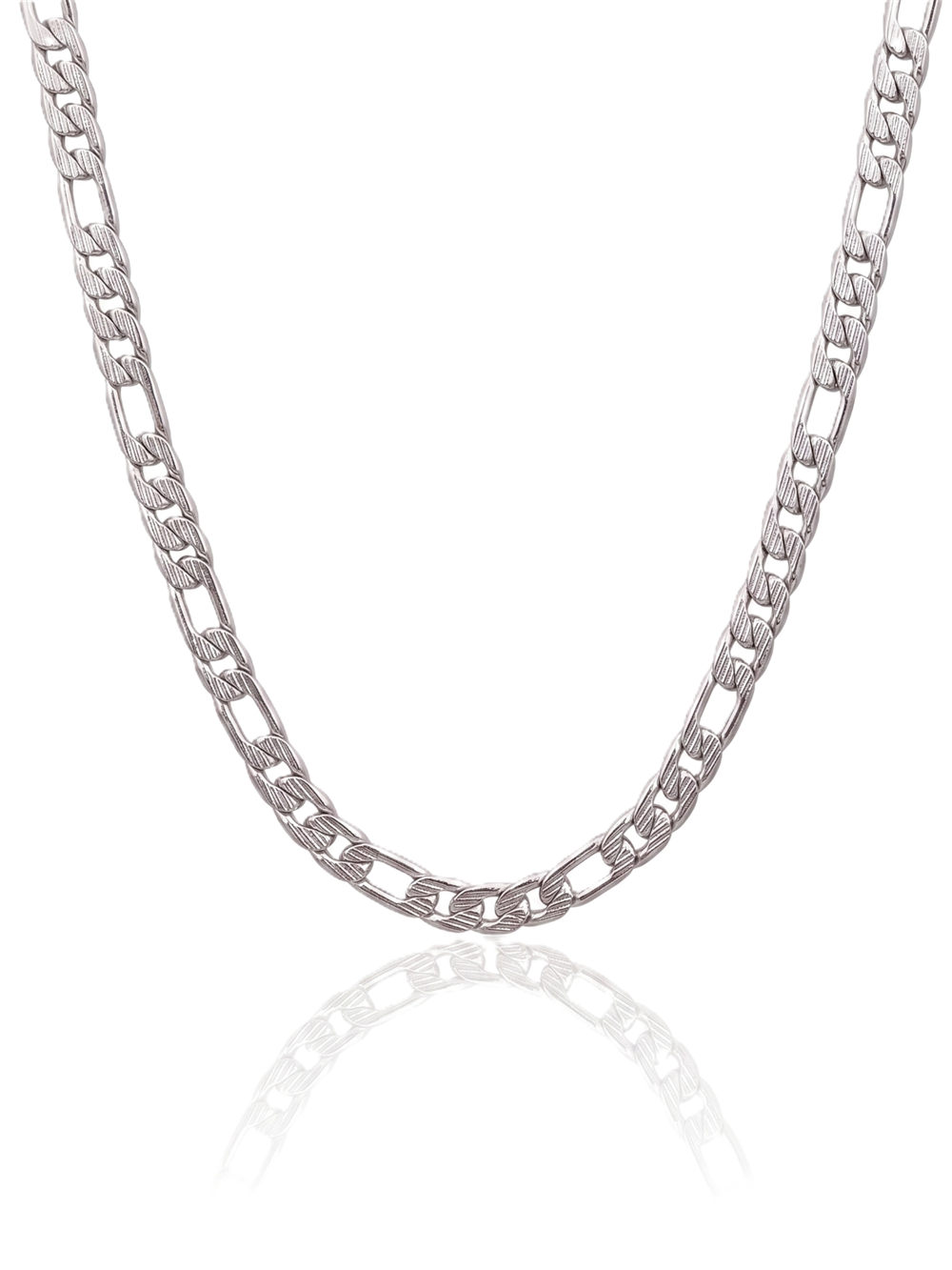 Erkek Çelik Kolye SILVER 60cm