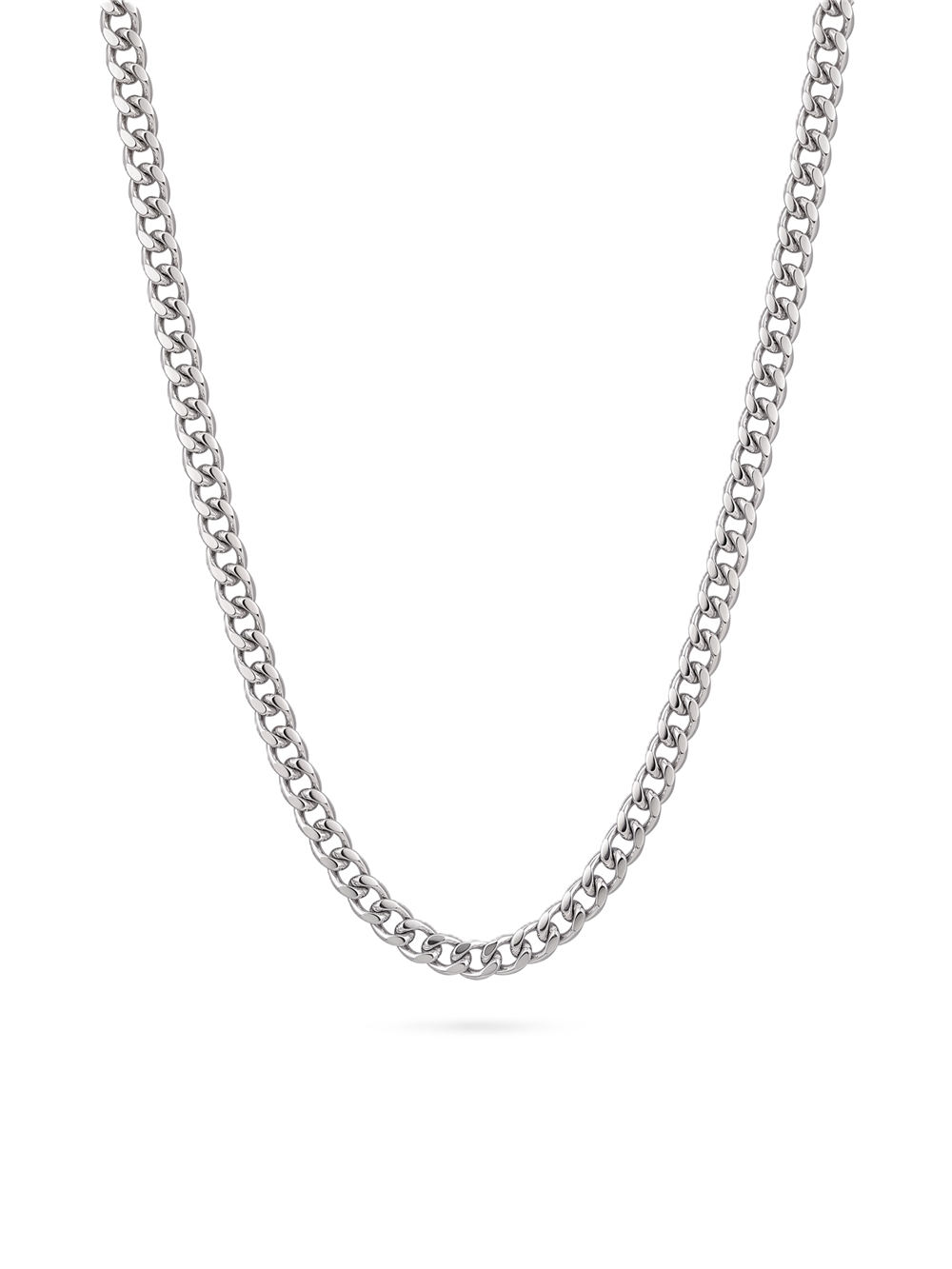 Erkek Çelik Kolye SILVER 60cm