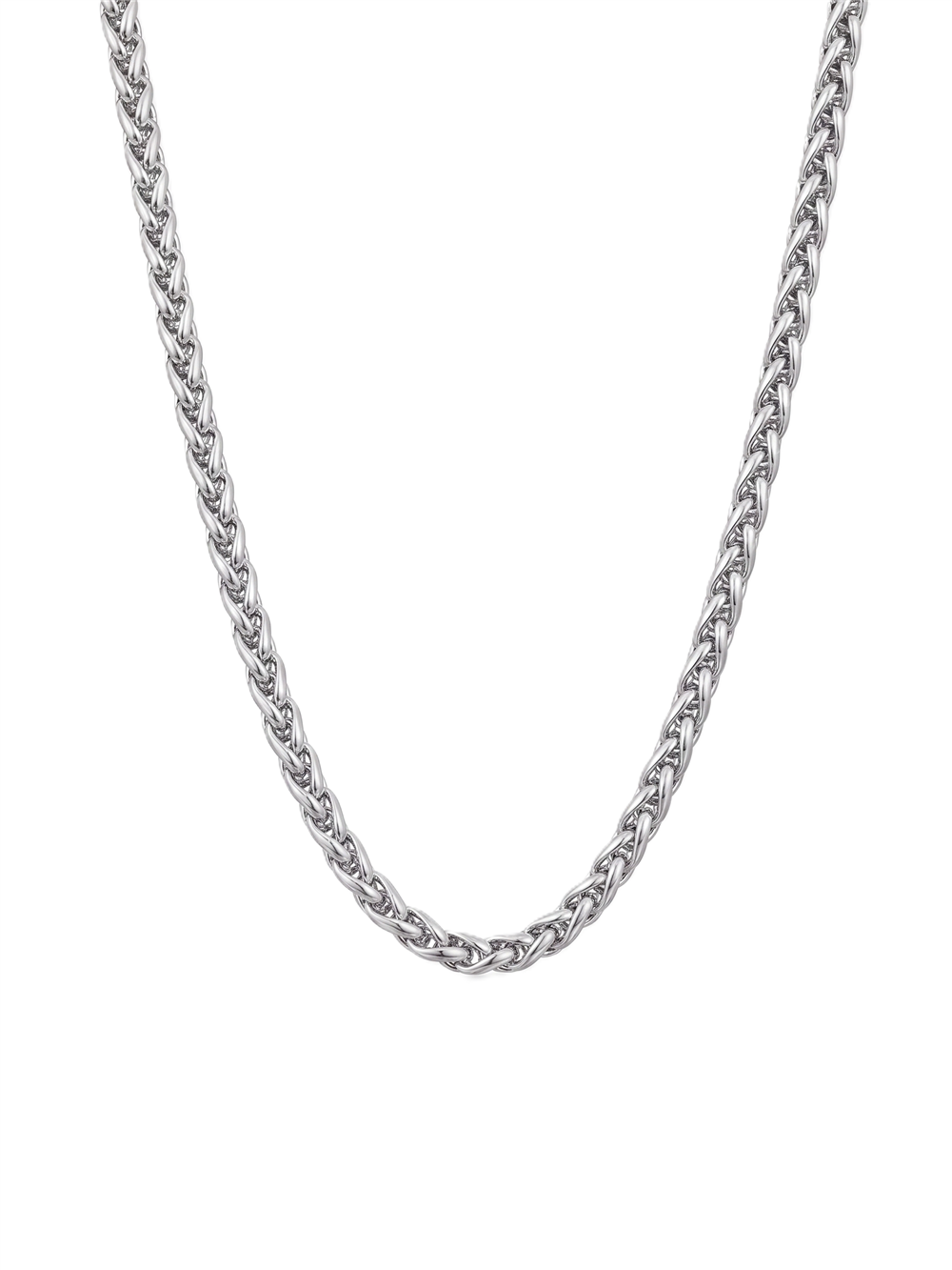Erkek Çelik Kolye SILVER 60cm
