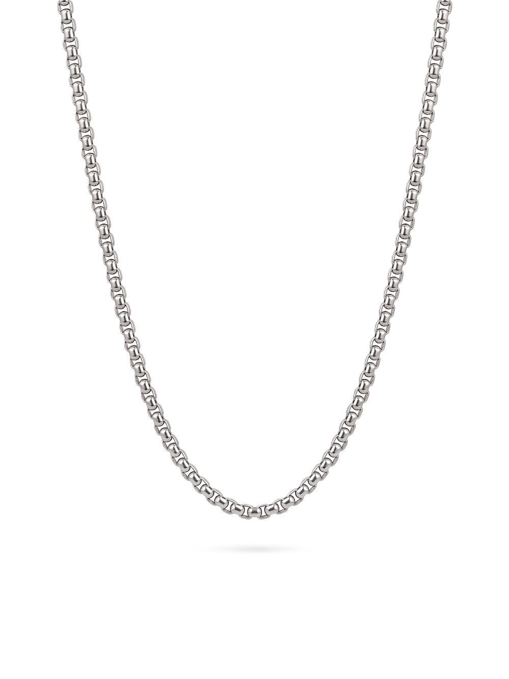 Erkek Çelik Kolye SILVER 60cm
