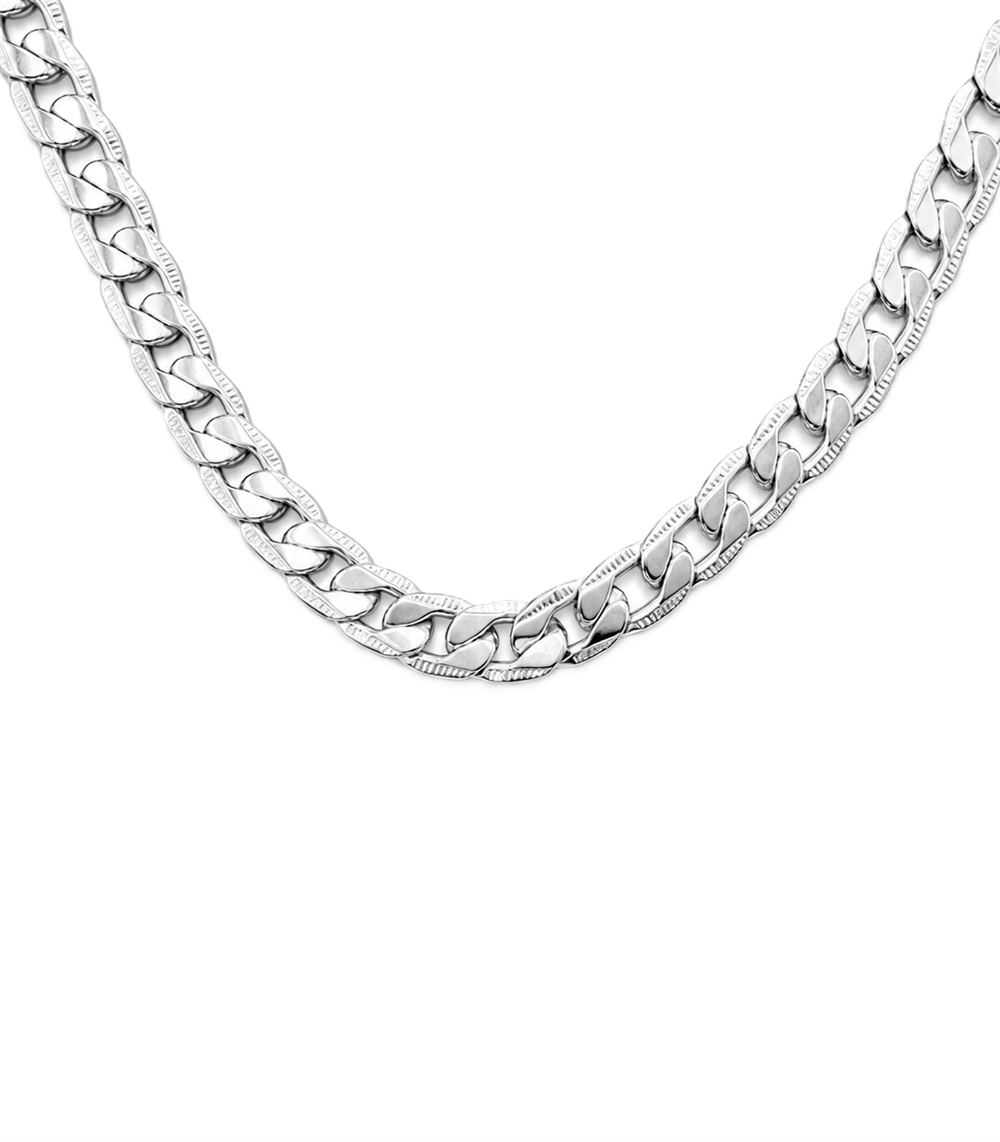 Erkek Çelik Kolye SILVER 60cm