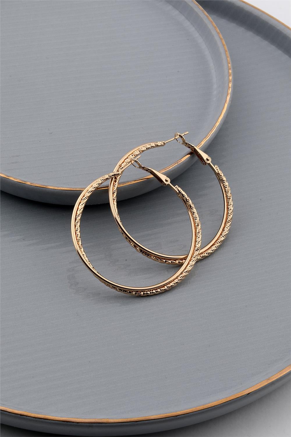 Halka Küpe Gold