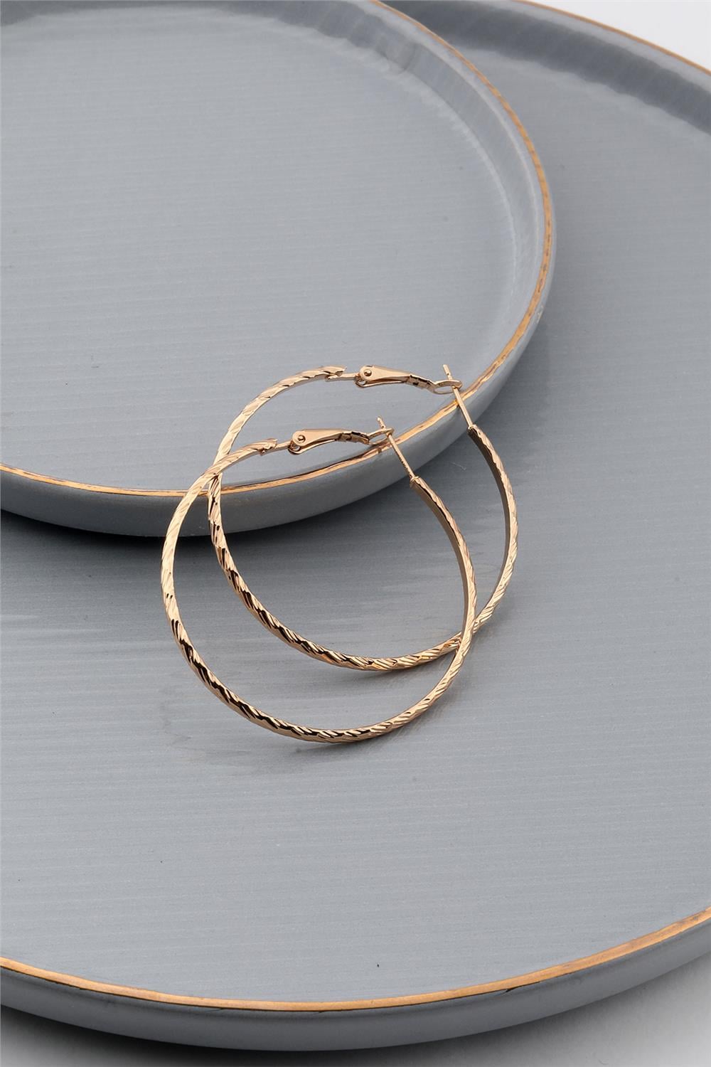 Halka Küpe Gold