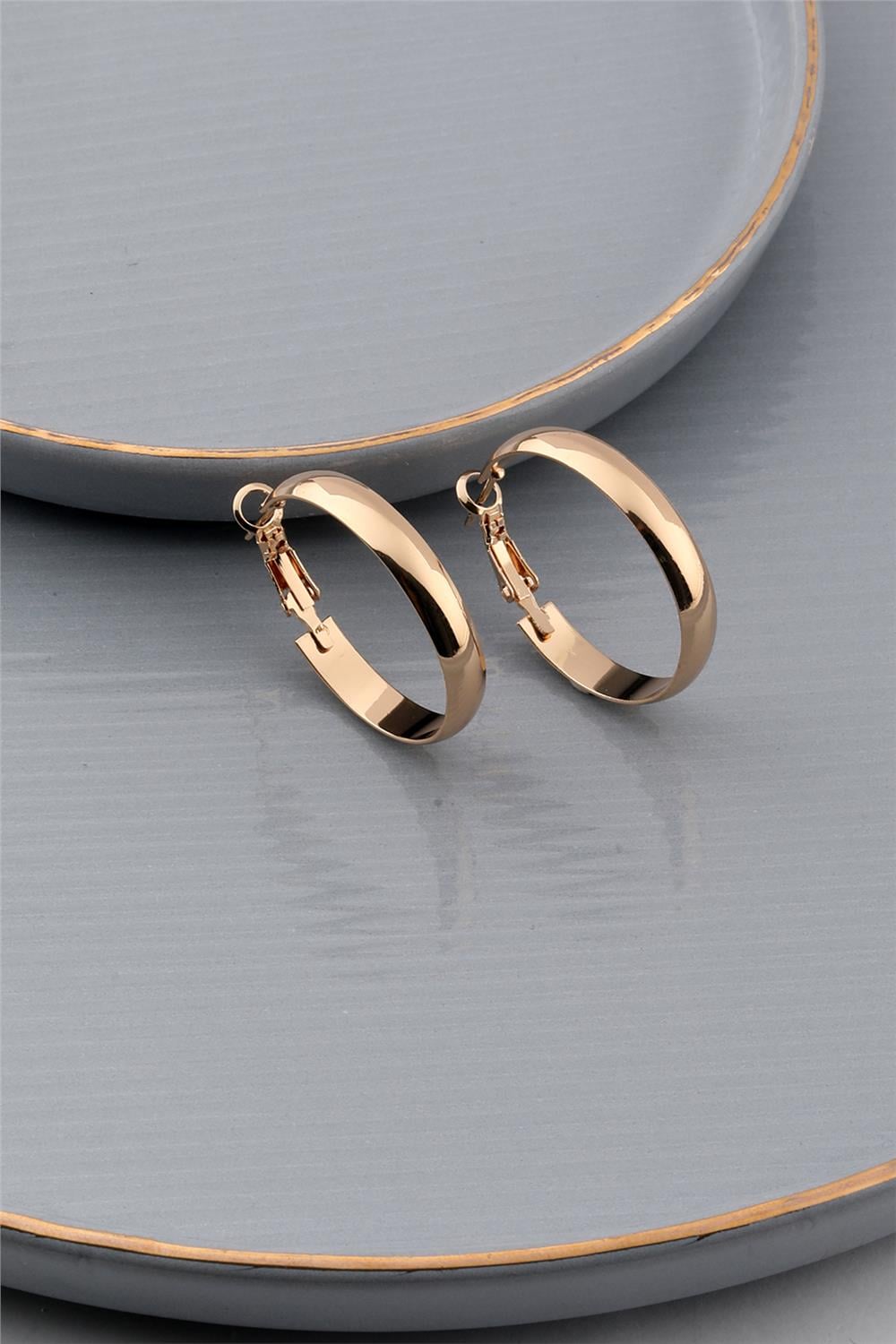 Halka Küpe Gold
