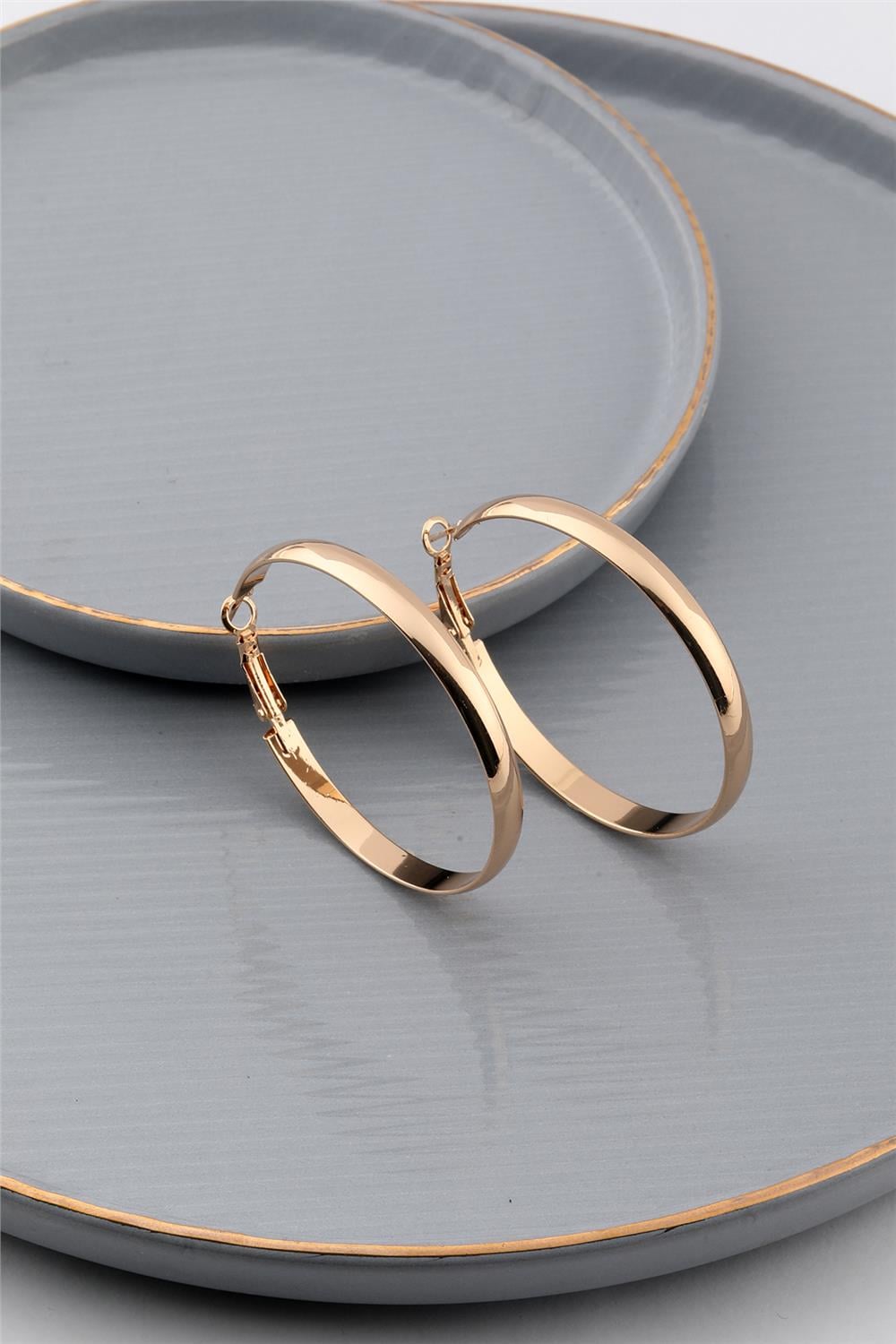 Halka Küpe Gold